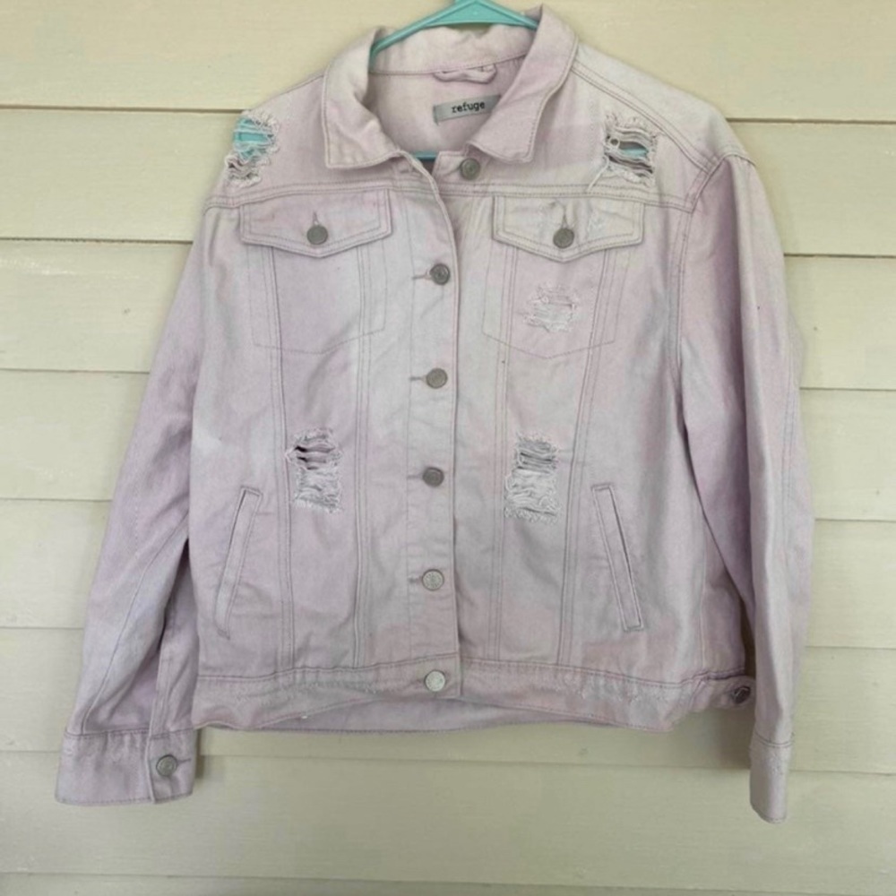 Womens Refuge distressed jacket M